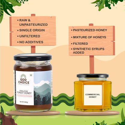 Lychee Flower Honey & Himalayan Forest Honey Combo