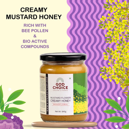 Mustard Flower Honey | Mono-Floral | Raw | Unfiltered