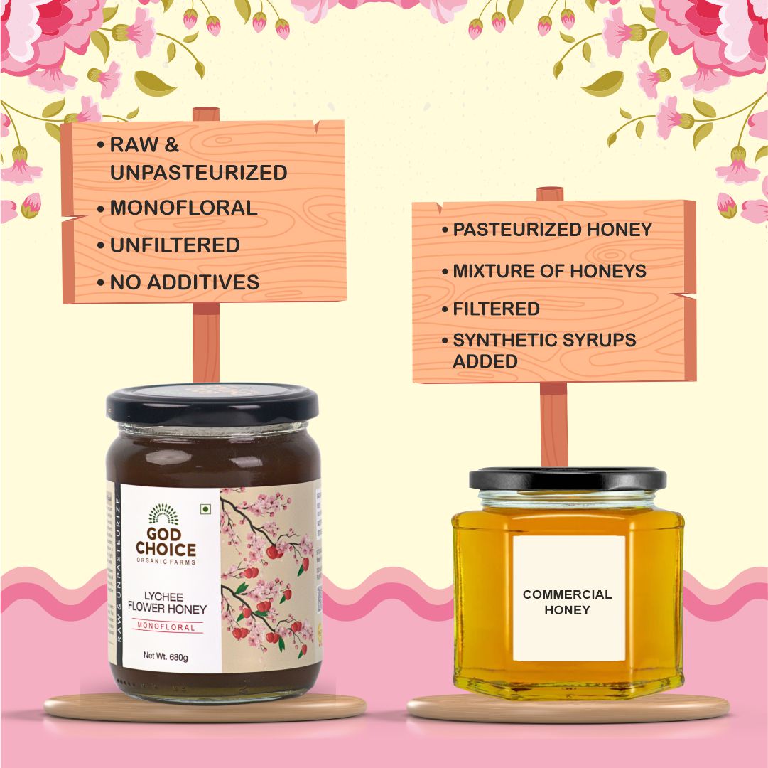 Lychee Flower Honey & Eucalyptus Flower Honey Combo